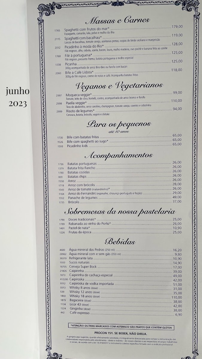 Menu Graal Rancho Português-3